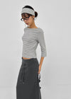 Maiden Boat Neck Sleeveless Tee