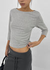 Maiden Boat Neck Sleeveless Tee