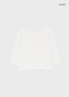Maiden Boat Neck Sleeveless Tee