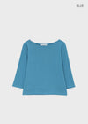 Maiden Boat Neck Sleeveless Tee