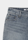 [MADE] Bylon Low-Waist Denim Mini Skirt Pants