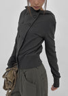 [MADE] Mirne Double Button Zip-up Hoodie