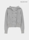 [MADE] Mirne Double Button Zip-up Hoodie