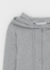 Roa Button Slim Zip-up Hoodie