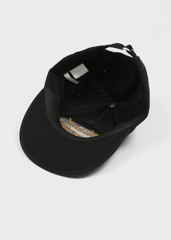 Milan Washed Embroidered Camp Cap