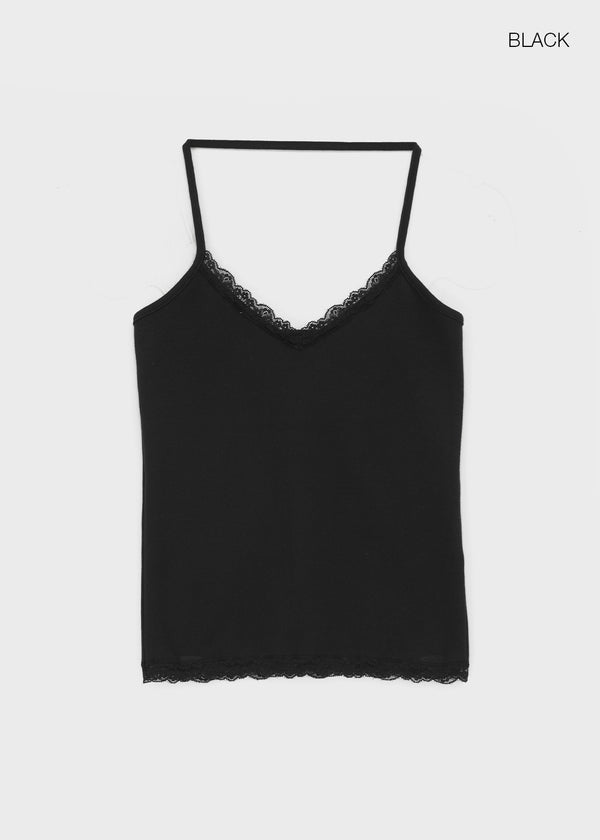 [MADE] Lizley Lace Halter Sleeveless