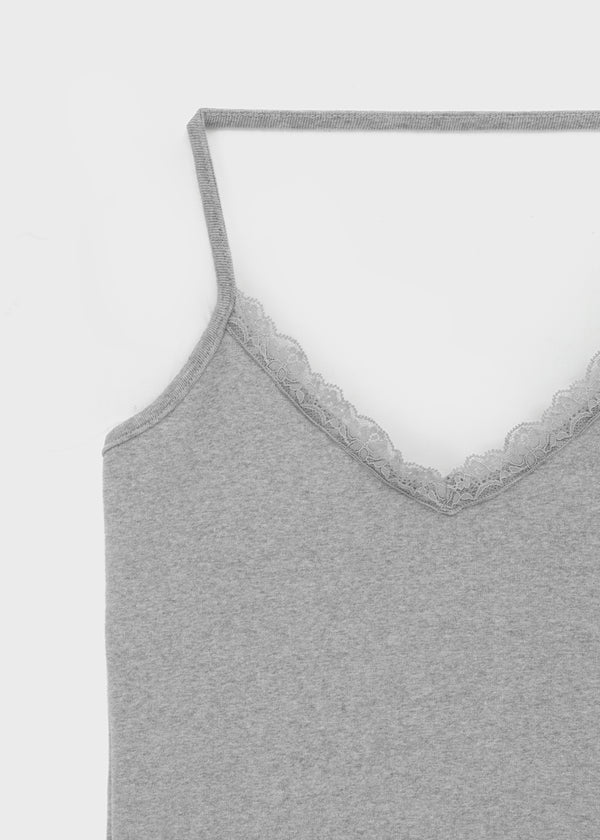 [MADE] Lizley Lace Halter Sleeveless