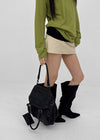 Milko Two-Way Leather Shoulder Bag