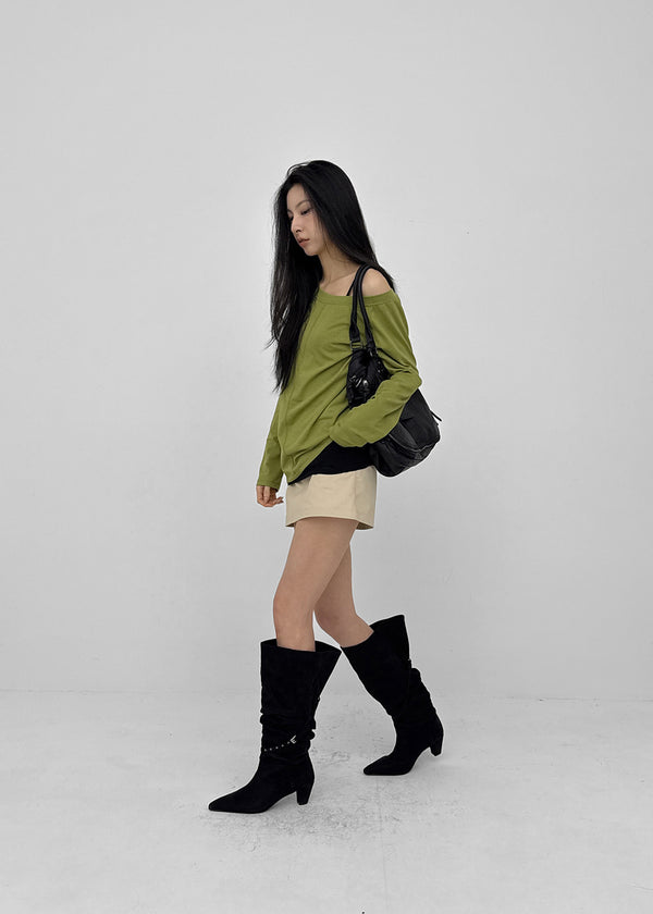 Henil mini skirt pants