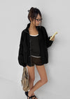 (UNISEX) Mellow Washed Two-Way High-Neck Jumper