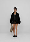 (UNISEX) Mellow Washed Two-Way High-Neck Jumper