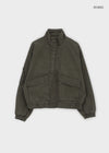 (UNISEX) Mellow Washed Two-Way High-Neck Jumper