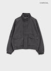 (UNISEX) Mellow Washed Two-Way High-Neck Jumper