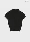 [MADE] Chav Button Short Sleeve Knit