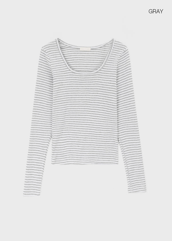 Gerudo Stripe U-neck Long Sleeve T-shirt