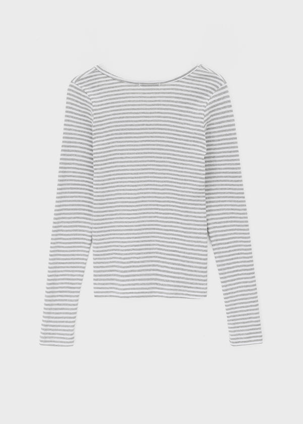 Gerudo Stripe U-neck Long Sleeve T-shirt