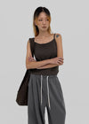 (UNISEX) Xenon Wide Elastic String Pants