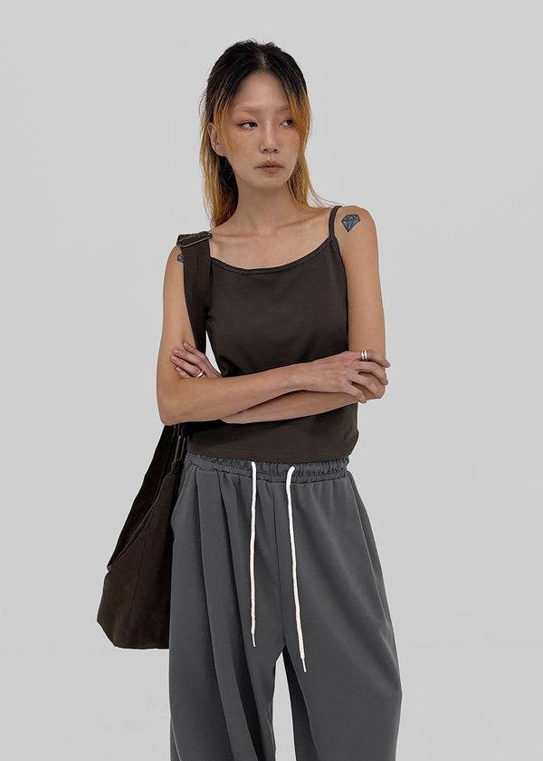 (UNISEX) Xenon Wide Elastic String Pants