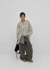 Pervent Cotton Wide Cargo Pants