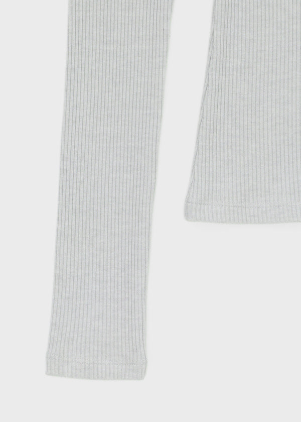 [MADE] Liav Knit-like V-neck Long Sleeve Tee