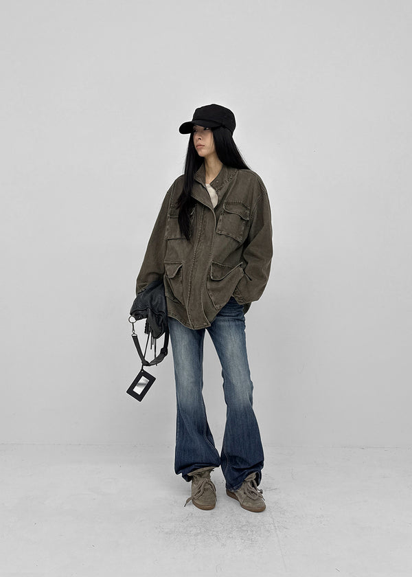 Tomico Washed Field Jacket