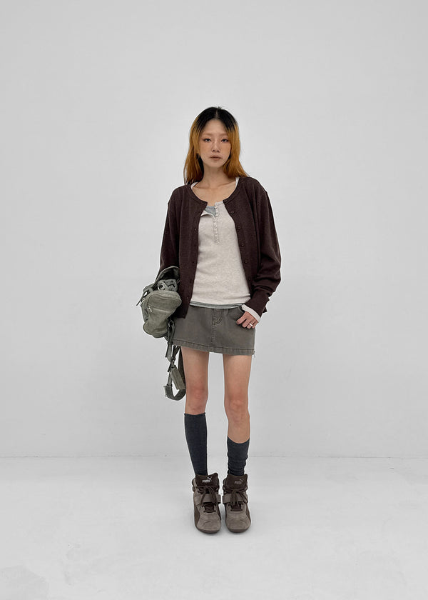 [MADE] Koziel Cashmere Loose Fit Knit Cardigan