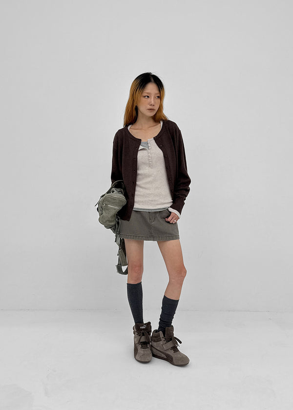 [MADE] Koziel Cashmere Loose Fit Knit Cardigan