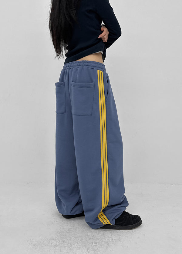 (UNISEX) Derby Track Elastic Pants