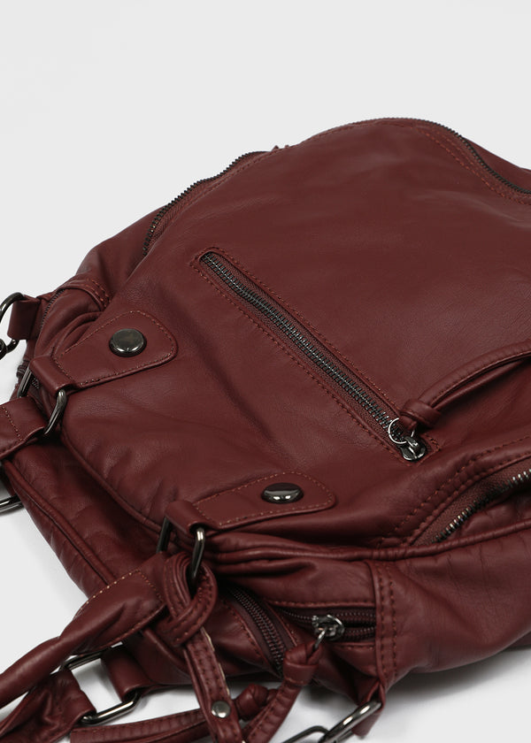 Milko Two-Way Leather Shoulder Bag