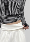 Voke Folding Wide Elastic Pants