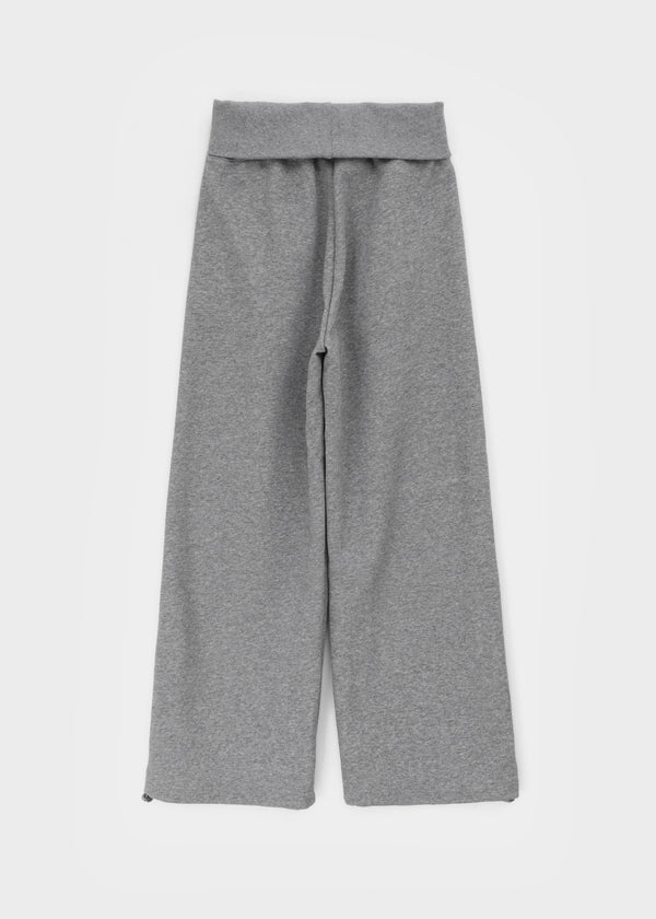 Voke Folding Wide Elastic Pants