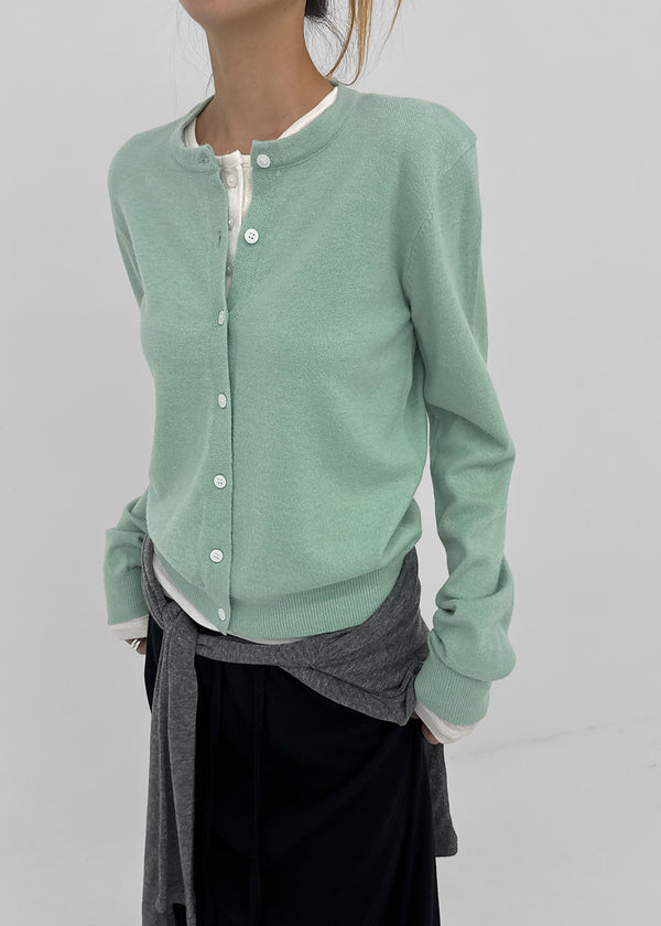 [MADE] Koziel Cashmere Standard Fit Knit Cardigan