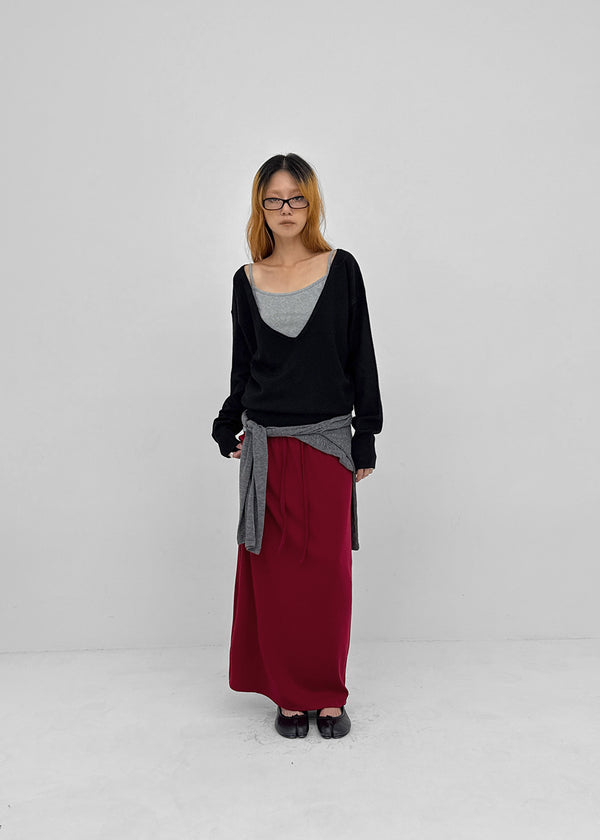 [MADE] Koziel Cashmere Deep V-Neck Knit