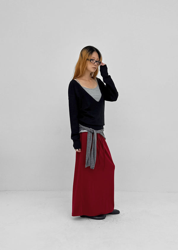 [MADE] Koziel Cashmere Deep V-Neck Knit