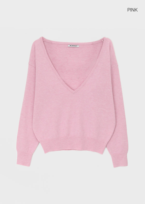 [MADE] Koziel Cashmere Deep V-Neck Knit