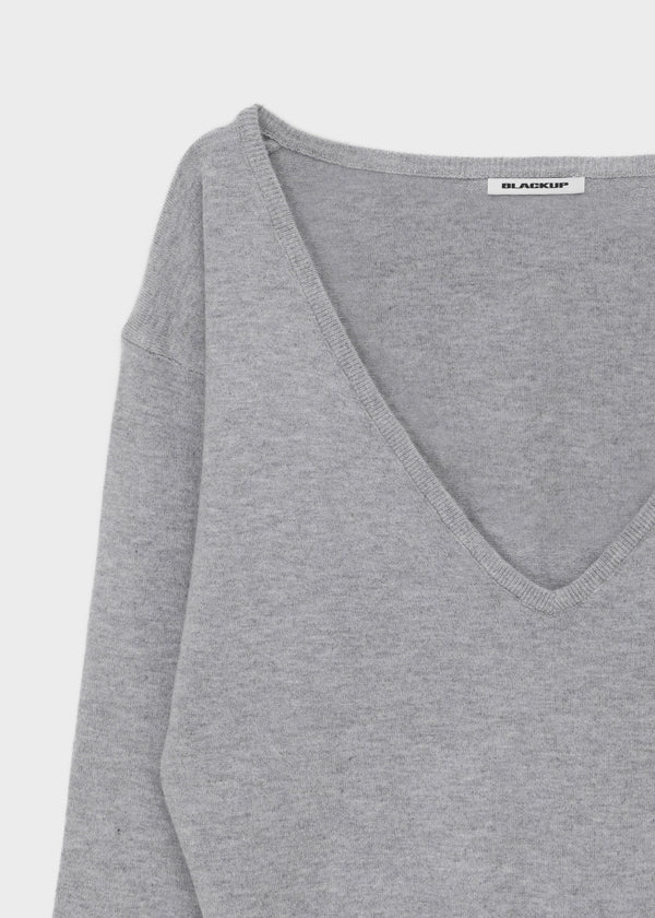 [MADE] Koziel Cashmere Deep V-Neck Knit