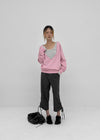 Zargon Shirred Strap Capri Pants