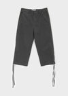 Zargon Shirred Strap Capri Pants