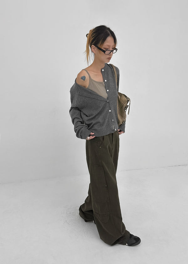 [MADE] Koziel Cashmere Standard Fit Knit Cardigan