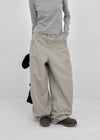 Pervent Cotton Wide Cargo Pants