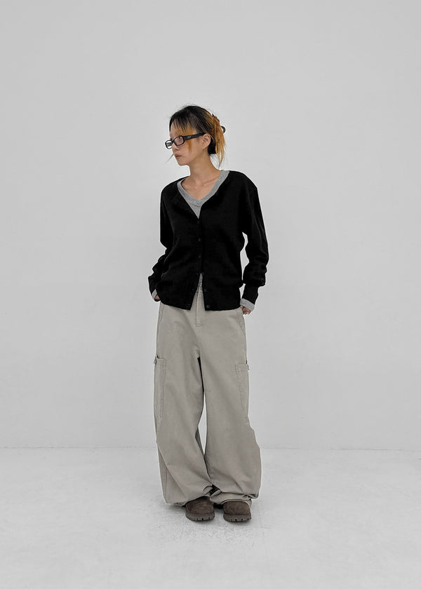 [MADE] Koziel Cashmere Loose Fit Knit Cardigan