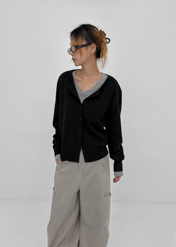 [MADE] Koziel Cashmere Loose Fit Knit Cardigan