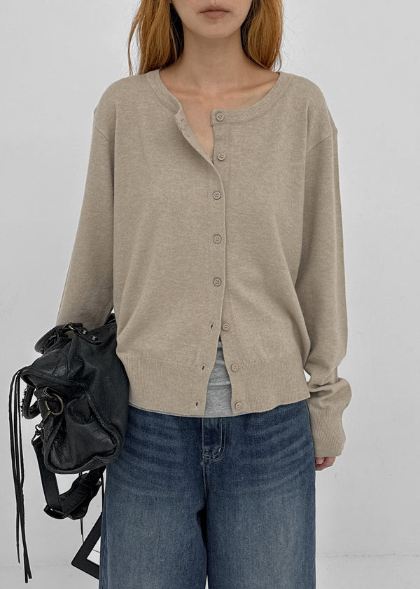 [MADE] Koziel Cashmere Loose Fit Knit Cardigan