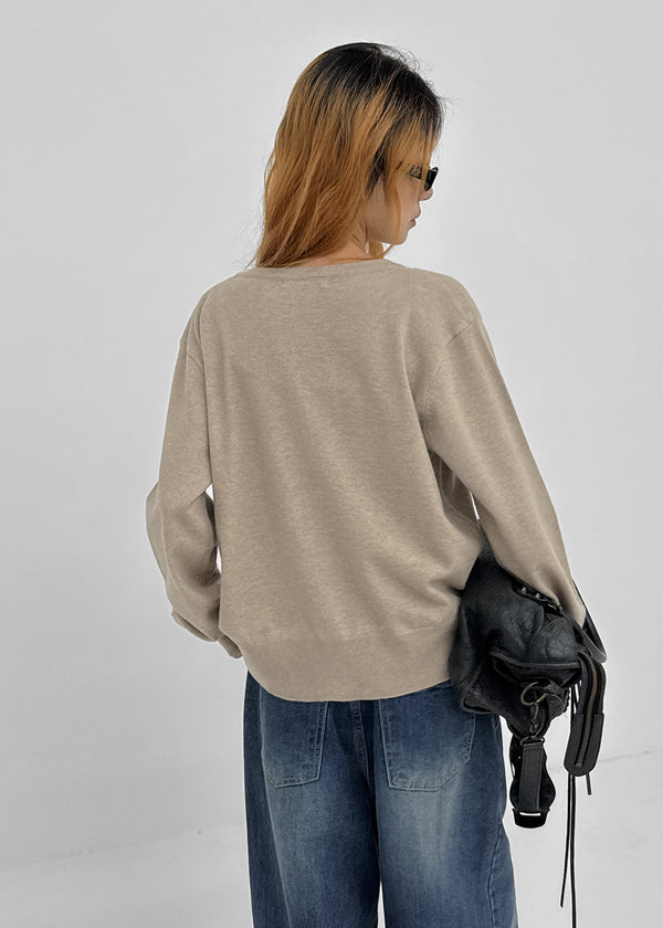 [MADE] Koziel Cashmere Loose Fit Knit Cardigan