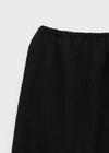Nemesi banding jacquard midi skirt