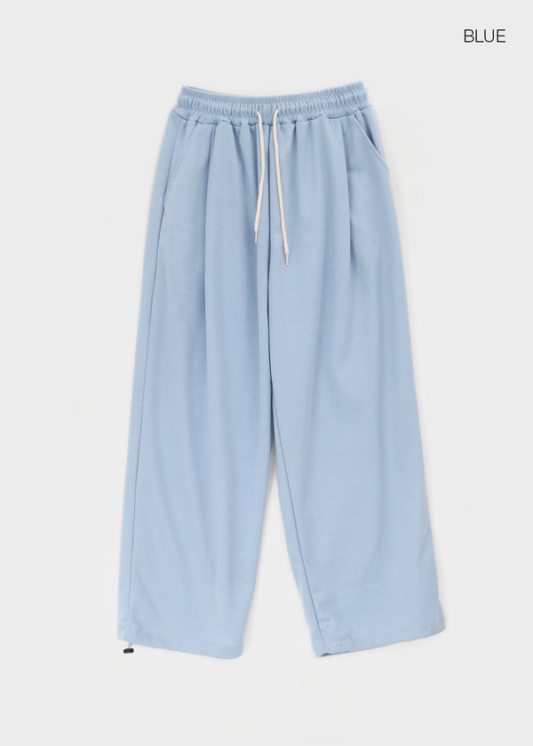 (UNISEX) Xenon Wide Elastic String Pants