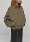 Equinox High-Neck Washed Cotton Jumper