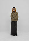 Equinox High-Neck Washed Cotton Jumper