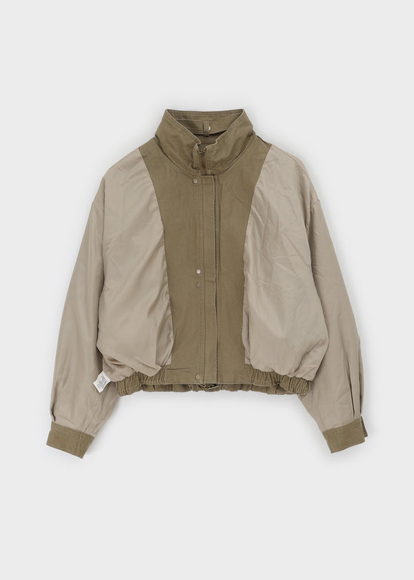 Equinox High-Neck Washed Cotton Jumper