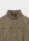 Equinox High-Neck Washed Cotton Jumper